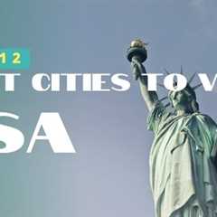 12 Best Cities to Visit USA  - 4k UHD USA Travel | Tours & Travel
