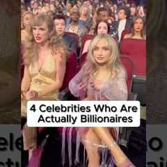 4 Celebrities Who Are Actually Billionaires.#actors #celebrities #hollywood #usa #foryou