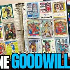 $75 SPORTS CARDS COLLECTION FROM GOODWILL…CRAZY HITS FOUND!