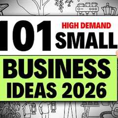 101 Small Business Ideas to Start a Small Business in 2026