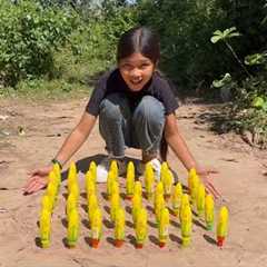 Part 137 Survival Skills SMART Ideas and USEFUL in Forest With Single Mom  Jungle Life