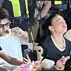 Dustin at Bianca Nag enjoy kumain ng Street Food sa Roxas City,Share pa sila ng Plato
