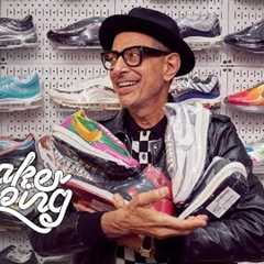 Jeff Goldblum Goes Sneaker Shopping With Complex