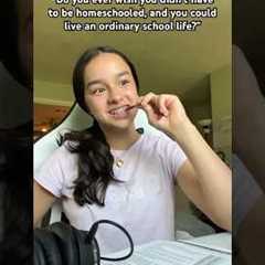 I like being homeschooled 😅💗🤷‍♀️ #fypシ゚ #relateable #school #life #study #homeschooled #viral