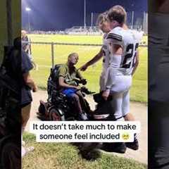 Touchdowns of the Heart: NFL Athletes and Their Inspiring Moments with Disabled Fans#NFL#
