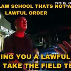 Cop Fails To Intimidate Law Student Into Doing A Field Sobriety Test