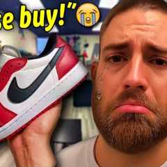 Sneaker Resellers Are In FULL DENIAL...