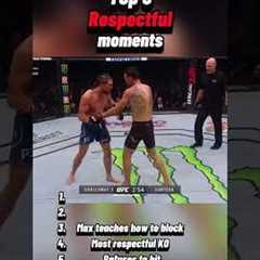 #respect #ufc #mma #youtubeshorts #moments #fight