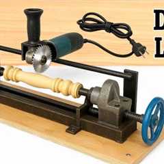 Homemade Wood Lathe From Old Washing Machine Motor | DIY Woodworking Tools