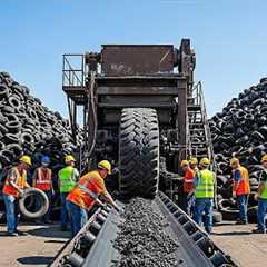 Inside the Modern Car Tire Factory – The Incredible Way They Are Made