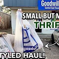 GOODWILL Christmas Thrifting + Styled Home Décor Thrift Haul • Thrift With Me + Gift Ideas!