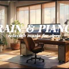 SLEEP INSTANTLY - Reduce stress and insomnia - Relaxing piano music with wind sounds