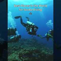 Best places in the world for scuba diving #scuba #scubadiving #thailand #travel #indonesia
