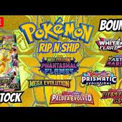 LIVE Pokemon RIP N SHIP! BOUNTY NIGHT + MEGA DREAM IN STOCK!