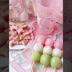 Unboxing Sanrio Snack Plates 🍡 Kawaii Food 🍧💗 #unboxing #sanrio #kawaii #shorts