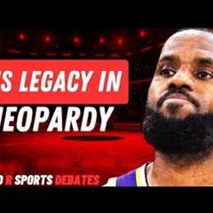 LEBRON STAT PAD STREAK FINALLY OVER HE'S OFFICALLY WASHED