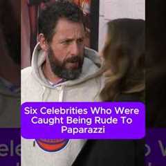 6 Celebrities Who Were Caught Being Rude To Paparazzi #hollywood #celebrity #trending #shorts
