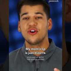 Kris has a swollen lip 😭 #kuwtk #krisjenner #kardashians