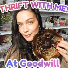 I Went To GOODWILL // ARE LOADED SHELVES A GOOD THING? #goodwill #shopwithme