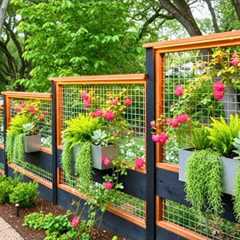 100+ Incredible Fence Garden Ideas for Your Backyard Oasis: Privacy, Style & Easy DIY Solutions ..