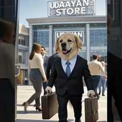 puppy curiosity: why did he have no banana while friends teased him #animahal #mischievousdog