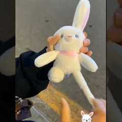 Rabbit Plush 🐰 🥹 | Plush Toys for Kids | Plush Toy | #plushtoys #cutetoys #shorts #giftforkids