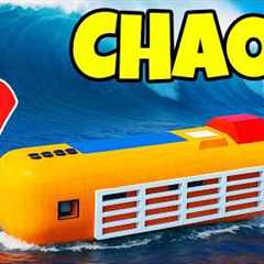 I Built a Homemade TSUNAMI POD and Tested it! Gone VERY BAD