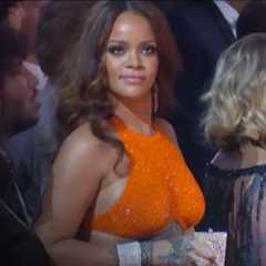 Rihanna Dances During Tribe Called Quest Performance | Audience Cam | 59th GRAMMYs