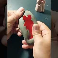 DIY Resin Pendant/keychain : Valentine's Day Gift Ideas | Epoxy Resin Art Tutorial For Beginners