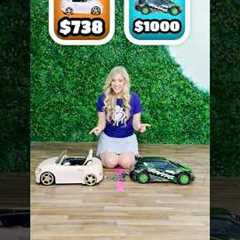 $1 vs $1000 RC Car Tug of War 🏎️