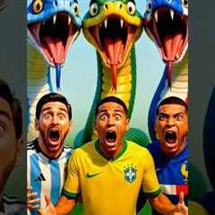 Ronaldo was mocked by Messi, Neymar and Kylian #ronaldo #messi #neymar #kylianmbappe #viral