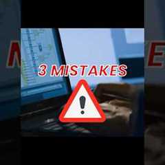 3 programming mistakes most beginners make