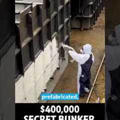$400,000 SECRET BUNKER – Like a HOUSE Underground