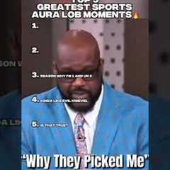 Top 5 Greatest Sports Aura Lob Moments😂#sports #auralob #funny