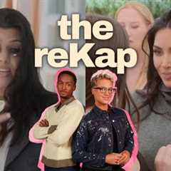 Kourtney Kardashian RUINS Kim Kardashian's Graduation Party | the reKap: Kardashians S7E8