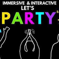 4 of 10 Immersive Interactive Warm-Up Video | Follow Along Full Body Game | No Equipment LET'S PARTY