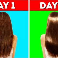 22 HACKS YOU NEED TO KNOW TO MAKE YOUR HAIR LONG AND HEALTHY