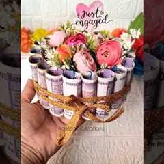 Money Gift Hamper for Wedding | Unique Shagun Packing Idea Cash Hamper Idea #shorts #weddingdiyideas