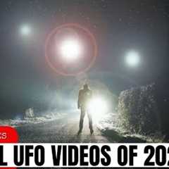 TOP 30 UFO Video Compilation of 2025 That Shocked Social Media