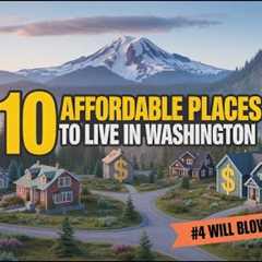 10 most Affordable places to live in Washington State in 2025