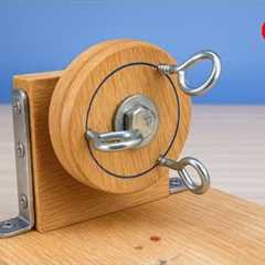 Even the oldest carpenter had never known this method: combining wood with a drill.