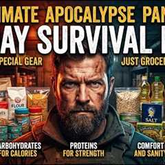 30-Day Pantry for $100 | Prepping on a Tight Budget