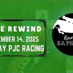 PJC RACE REWIND | DECEMBER 14, 2025 | SUNDAY PJC RACING | Karera Sa Pinas