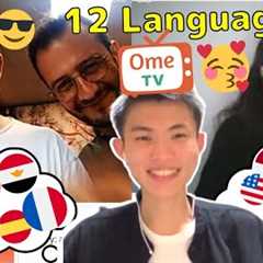 On Omegle, Japanese Speaks 12 Languages! - PRICELESS Reactions