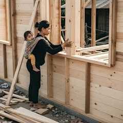 The strong young mother spent 365 days building a dream home for her child | By @LyTieuUyen-2002