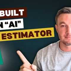 How We're Building a Custom AI Estimator for Construction Projects (Using GPT Tools)