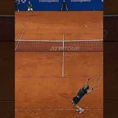 This serve needs a map 🗺️🤣#tennis #tennislife #shorts #serve #fail