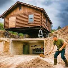 He built this underground bunker… and the police have no clue!