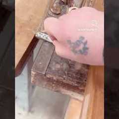 Restoration of #antique #pictureframe #diy #woodworking #picture #frame #art #painting #restoration