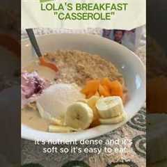 Our elderly parent eats this EVERY MORNING for breakfast (soft food diet breakfast) #elderlycare